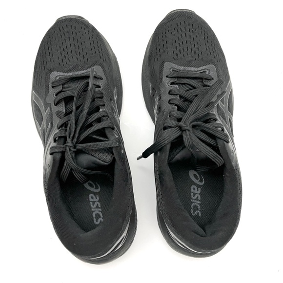 ASICS GT-1000 Running Shoes Triple Black - Picture 6 of 13